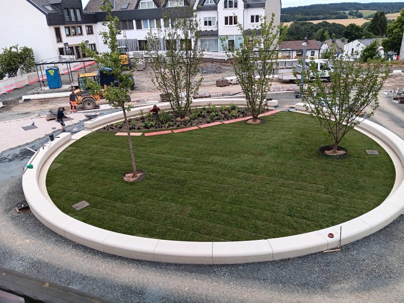 Baustellenfortschritte