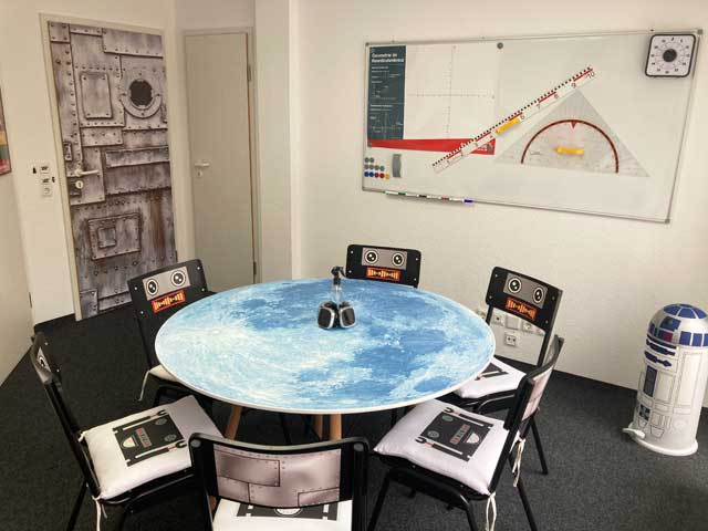 Startrampe, Unterrichtsraum