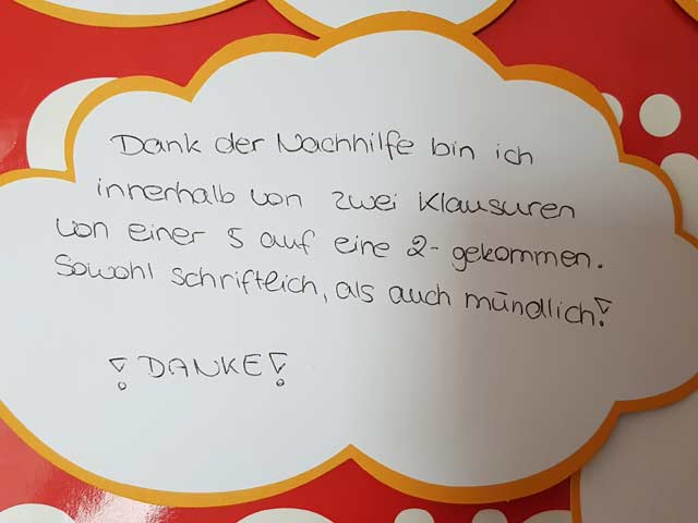 Schüler Nachhilfe Erfolg 3